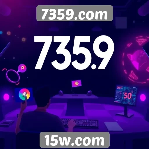 Desempenho de 7359.com no setor de entretenimento online